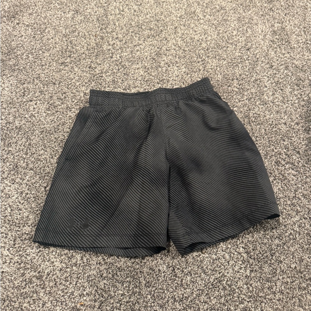 Under Armour Gray Pinstripe Shorts